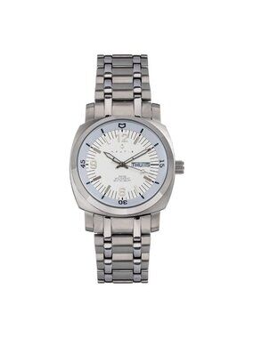 NWT Nautis Stealth Quartz White Dial Men's Watch